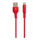 USB кабель Hoco X26 Xpress Charging, MicroUSB, Красный - 195338 - изображение 1