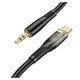 AUX кабель Hoco UPA25, Type-C, 1.0 м., Чорний - 418498 - зображення 1