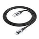 USB кабель Borofone BX101 Creator, Type-C, 1.0 м., Чорний - 444517 - зображення 3