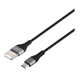 USB кабель XO NB188, MicroUSB, Чорний - 244561 - зображення 1
