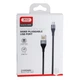 USB кабель XO NB188, MicroUSB, Чорний - 244561 - зображення 2