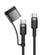 USB кабель AceFast C22-05, Type-C, MagSafe 3, 1.2 м., Черный - 673663 - изображение 3