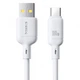 USB кабель Baseus P10377703213-01 Silky, Type-C, 2.0 м., Білий - 565567 - зображення 2