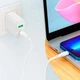 USB кабель Hoco X93 Force Apple iPhone SE 2022 / iPhone 14 Pro Max / iPhone 14 Plus / iPhone 14 Pro / iPhone 14 / iPhone 13 Pro / iPhone 13 Mini / iPhone 13 / iPhone 13 Pro Max / iPhone 12 Mini / iPhone 12 Pro Max / iPhone 12 Pro, Lightning, 1.0 - 392602 - изображение 7