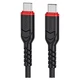 USB кабель Hoco X59, Type-C, 1.0 м., Черный - 410091 - изображение 1