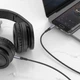 AUX кабель Borofone BL24 Graceful, 3,5 мм., 1.0 м., Сірий - 569895 - зображення 7