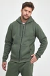 Кофта на замке спортивная флис Trend Collection 6164 хаки (HAKI) M - изображение 8