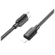 USB кабель Hoco X96, Type-C, 1.0 м., Чорний - 367541 - зображення 1