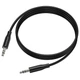 AUX кабель Borofone BL26 Standard, 3,5 мм., 1.0 м., Чорний - 611677 - зображення 5