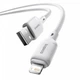 USB кабель Baseus P10377702213-01 Silky Apple iPhone SE 2022 / iPhone 14 Pro Max / iPhone 14 Plus / iPhone 14 Pro / iPhone 14 / iPhone 13 Pro / iPhone 13 Mini / iPhone 13 / iPhone 13 Pro Max / iPhone 12 Mini / iPhone 12 Pro Max, Lightning, 2.0 - 565563 - изображение 2