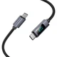 USB кабель Hoco X112 Favor, Type-C, 1.0 м., Черный - 597773 - изображение 3