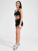 Спортивный топ для бега женский Nike Pro Bra Tt HF5372-010 S Черный с белым (0197602819557) - изображение 9