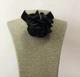 Оксамитовий чокер з об'ємною квіткою трояндою Honey Fashion Accessories чорний (12-367) - зображення 2