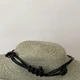 Ланцюжок-шнурок з підвіскою кільцем Honey Fashion Accessories чорний+сріблястий (12-372) - изображение 4