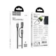 USB кабель Hoco U142, Type-C, MagSafe 3, 1.8 м., Черный - 605891 - изображение 9