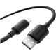 Кабель Baseus USB to Lightning Foamed Silicone 2,4A 1m Black E0426900 - зображення 1