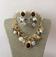 Масивний набір прикрас у вінтажному стилі "Eclectic Charm" Honey Fashion Accessories золотистий (120375) - зображення 4