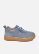 Женские голубые замшевые кеды PARADIZE SHOES на высокой подошве 41 размер (стелька 26,5 см) - изображение 3