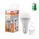 Лампа LED с аккумулятором 8W 230V 806lm 4000K E27 1800mA/h 60х122mm [4099854190131] Osram LED RECHARGEABLE - изображение 1