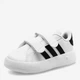 Детские кеды для мальчика Adidas Grand Court 2.0 CF I ID5271 5905588189527 26 Белые (5905588189558) - изображение 2