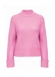 Джемпер жіночий Oversize в'язаний меланж Pigalle Рожевий 20089 S (укр 42) - зображення 1