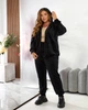 Жіночий велюровий костюм (кофта+штани) Uaclothes 50-52 Чорний (like36460-168861358) - зображення 5