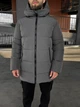 Парка Storm до -25°С мужская зимняя удлиненная с капюшоном XL серая (26638) - изображение 5