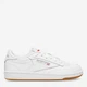 Жіночі кеди шкіряні низькі Reebok Club C 85 100000016 5905588464723 37 24.2 см Білі (5905588464815) - зображення 1
