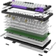 Клавиатура проводная Hator Hellyberry HK75 Mechanical Linear RGB USB White/Violet (HK75) - изображение 8