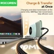Интерфейсный кабель Rocoren RCXCTT1-LC0G 100W 480Mbps (E-marker 50V 2A) TypeC-TypeC 1m Black (43699) - изображение 4