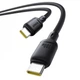 Кабель Baseus Silky Series Fast Charging Type-C to Type-C 100W (2m) black - зображення 5