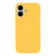 Чохол Premium Silicone Case Full Size (AA) для iPhone 16 04.Yellow - зображення 1