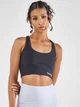 Спортивный топ для бега женский Converse Wordmark Bra Top Black 10024540-001 XS Black (194434082890) - изображение 8