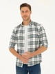 Рубашка мужская Pierre Cardin G021GL004-000-2053637(Su Yesili) M Зеленая (8683857789049) - изображение 4
