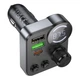 FM-трансмітер Hoco E86 USB-C PD30W+USB-A QC18W/TF/BT5.4 Total 48W - изображение 4