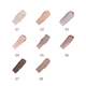 Тіні-олівець для повік перламутрові Bogenia Long Lasting Eyeshadow Stick BG912, 005 Коричневі - зображення 3