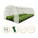 Садовая теплица LEOBRO Garden 18м2 White MultiDoor (LB-G114-WHT) - изображение 1
