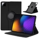 Чехол Book 360 для планшета Xiaomi Redmi Pad 7 Ultra 14” книжка поворотный подставка PU кожа Черный - изображение 2