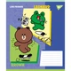 Тетрадь Yes Line Friends Funny А5 18 листов линия (767642) - изображение 3