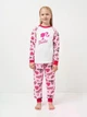 Пижама для девочки утепленная Смайл Тайм Barbie Girl SmileTime розовая рост 110 (OX36-21-3) - изображение 1