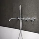 Смеситель для ванны KFA Armatura Moza двухрычажный, хром (5039-411-00) - изображение 2