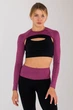Женский кроп-лонгслив для многослойных образов Giulia FLEX SLEEVE L/XL Domsor, болеро из микрофибры - изображение 2