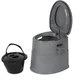 Биотуалет Bo-Camp Portable Toilet Comfort 7 Liters Grey (5502815) DAS301475 - изображение 4