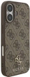 Панель Guess 4G Small Classic Logo MagSafe для Apple iPhone 17 Brown (3666339490607) - зображення 4