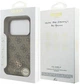 Etui plecki Guess 4G Small Classic Logo MagSafe do Apple iPhone 17 Pro Brown (3666339490621) - obraz 8