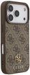 Etui plecki Guess 4G Small Classic Logo MagSafe do Apple iPhone 17 Pro Max Brown (3666339490638) - obraz 4