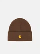 Шапка Carhartt WIP Chase Коричневая — розмер One Size - изображение 1