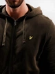 Зип-Худи Lyle & Scott Sweat Оливковое — размер S - изображение 3