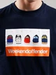 Футболка Weekend Offender Trainerspotting Graphic Темно-Синя — розмір XL - зображення 2