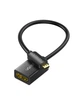 Переходник UGREEN Micro-HDMI Male to HDMI 2.0 4K@60Hz Female 22cm Black (20134) - изображение 1